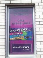 Fuzion Print - Window clings.