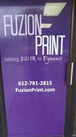 Fuzion Print - Window Cling