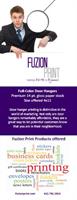 Fuzion Print - Doorhangers.